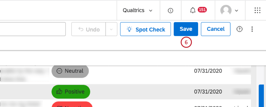 Click save Save at the top-right of the dashboard.
