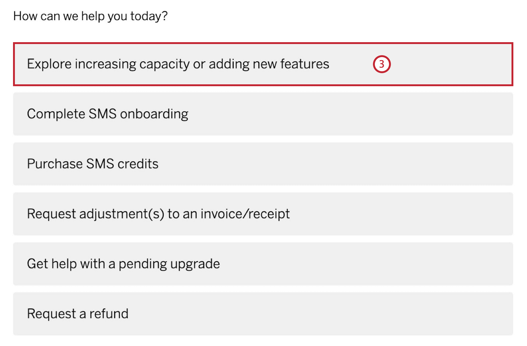 additional options about license review