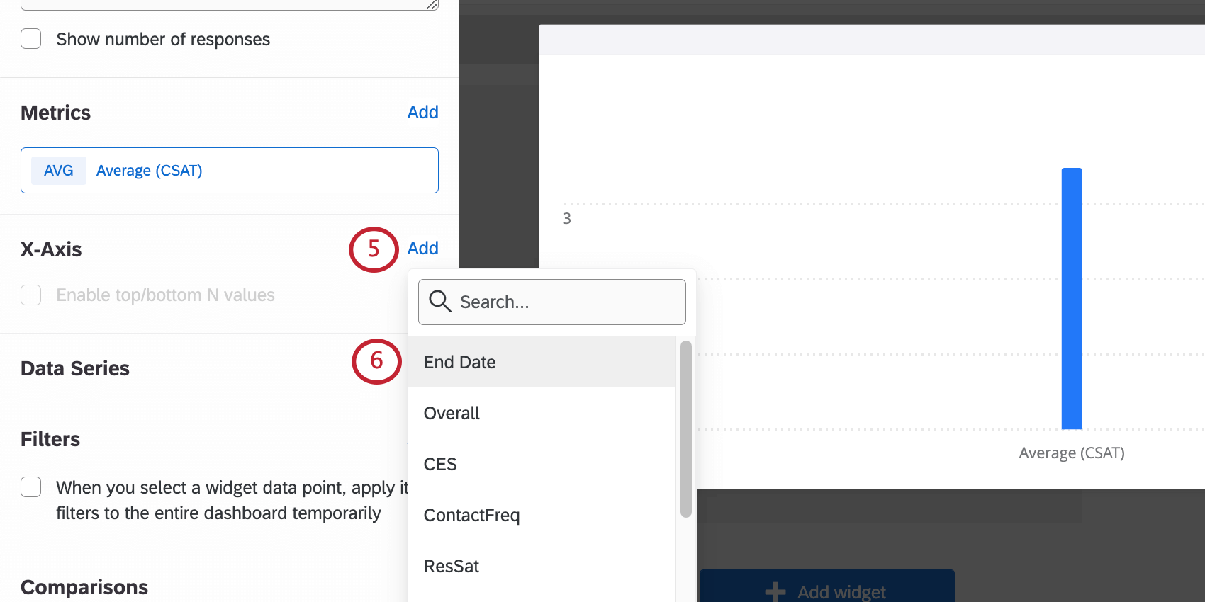 immagine dellaggiunta di una dimensione data sullasse x a un grafico verticale a barre