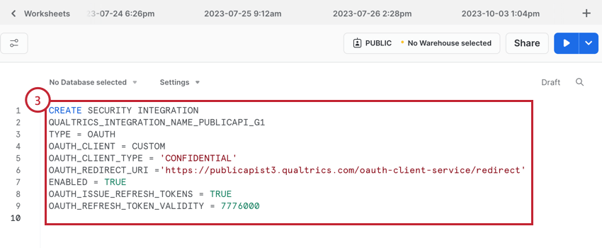 Code zum Arbeitsblatt hinzufügen