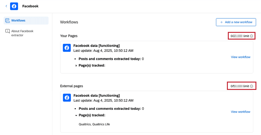 limiti per ogni tipo di tracciamento