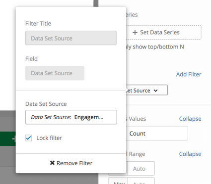Filter Datensatzquelle für ein Widget