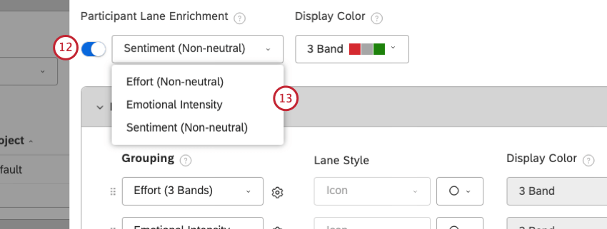 enriquecimento da pista participante