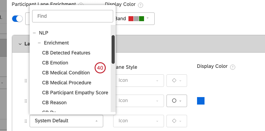 image of user interface described in steps