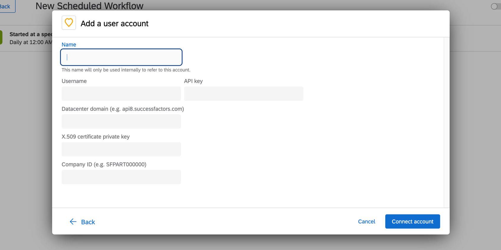 Imagen de ventana con los siguientes campos, enumerados en viñetas