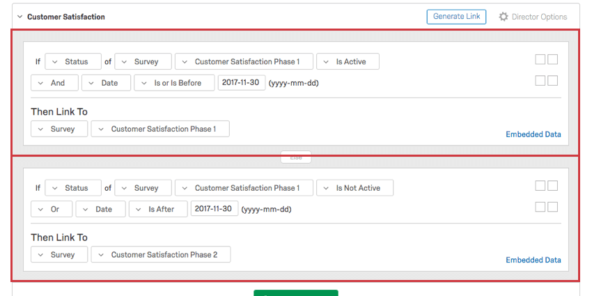 Multiple Condition Sets within Action Set