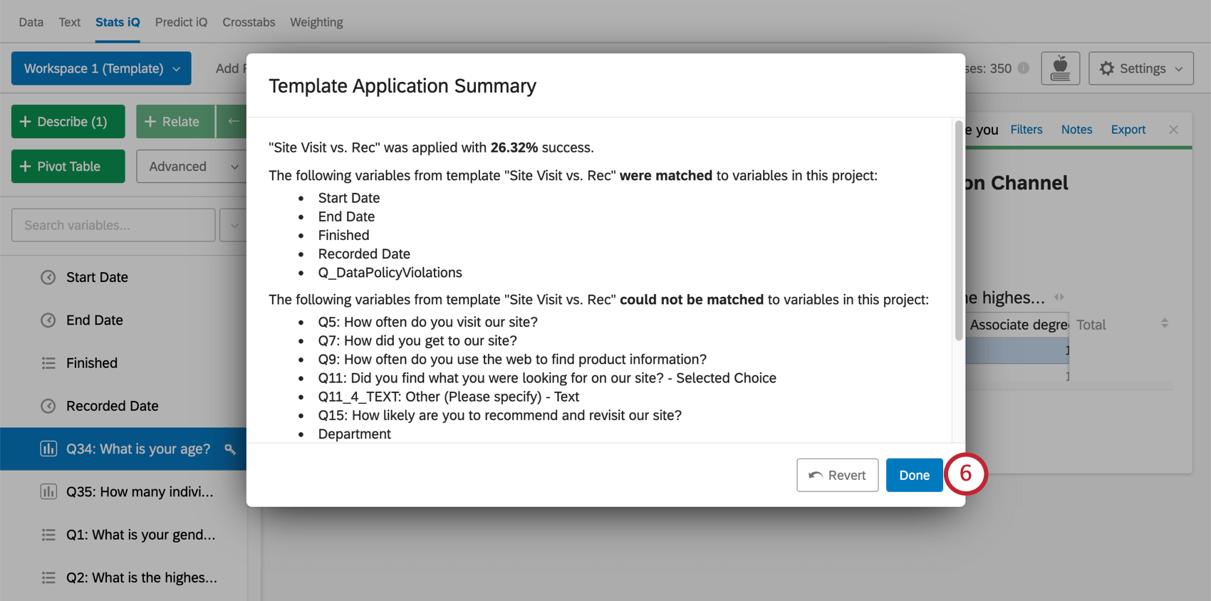 Dans une nouvelle fenêtre, un bouton blanc et anodin se trouve dans le coin inférieur droit