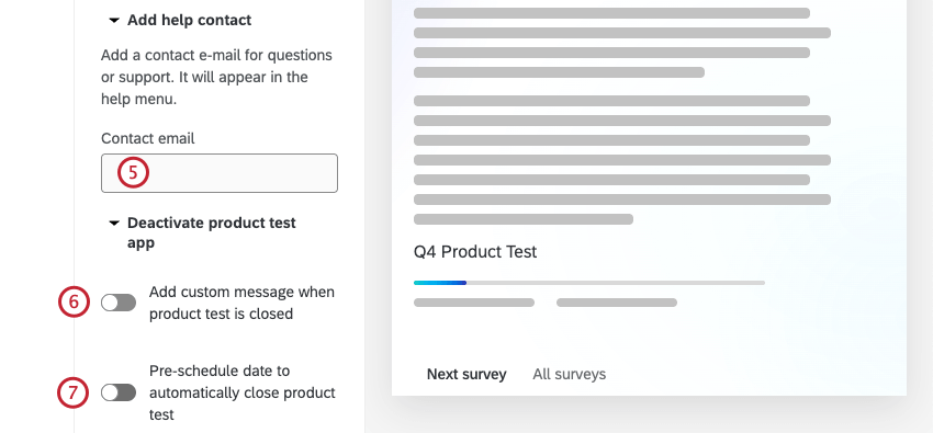 buttons to add additional messages to the app