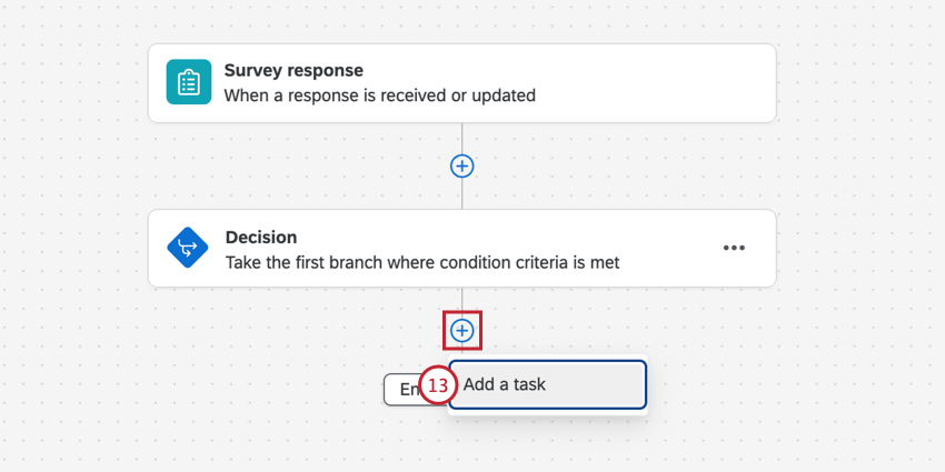adding a task to the workflow