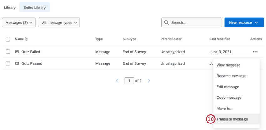 Tradurre il messaggio dallingranaggio
