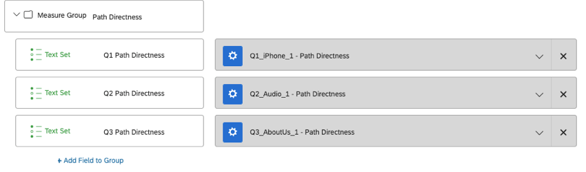 creating a measure group to aggregate tree testing data
