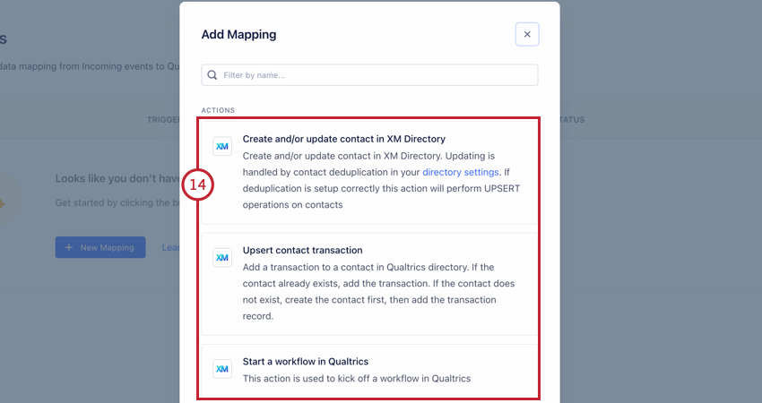 choosing what event to use