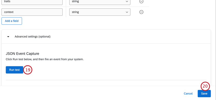 Sichern des Workflow