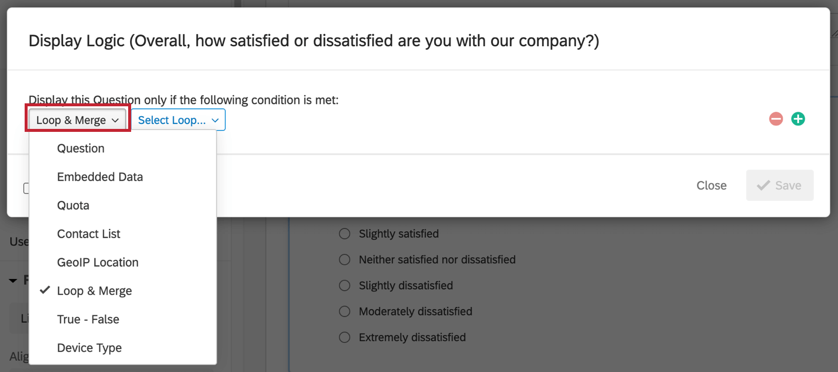 logique de boucle et de fusion