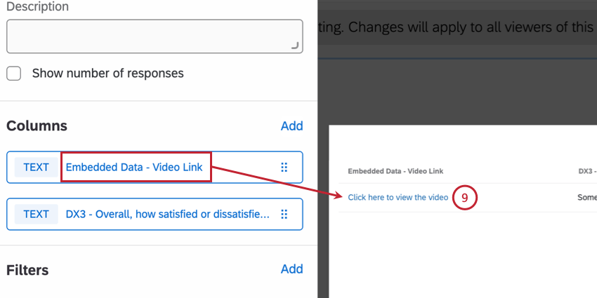agregar el enlace del video a un widget