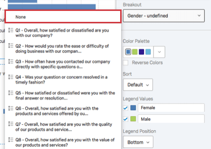 Découpage Dropdown avec None surligné