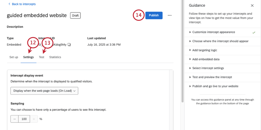 インターセプトのラストスパート。
