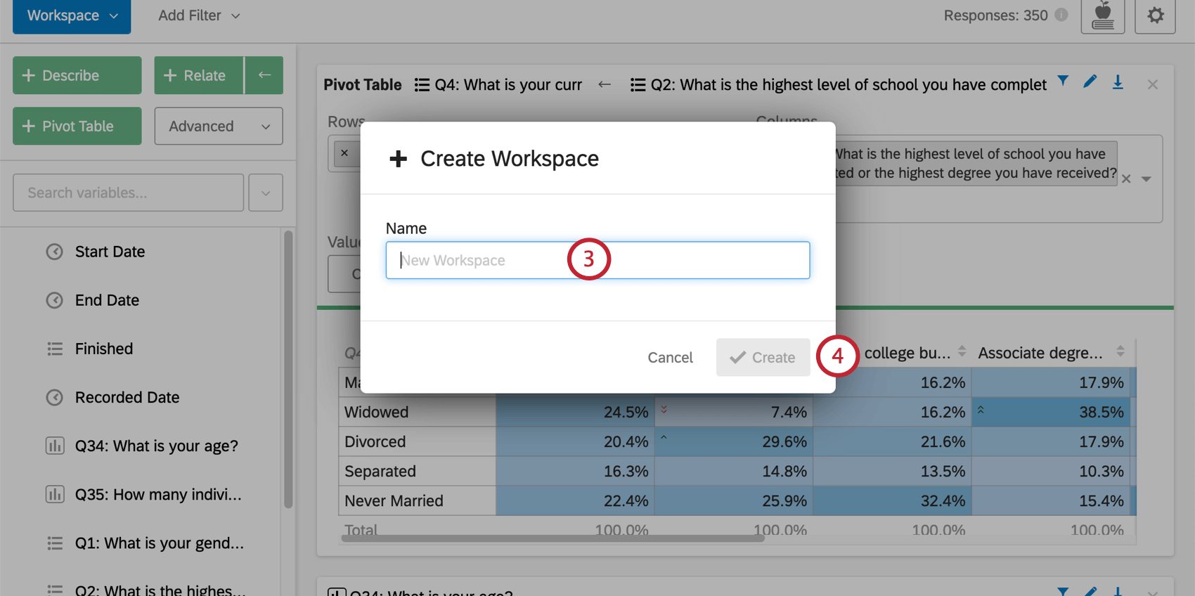 Naming your workspace