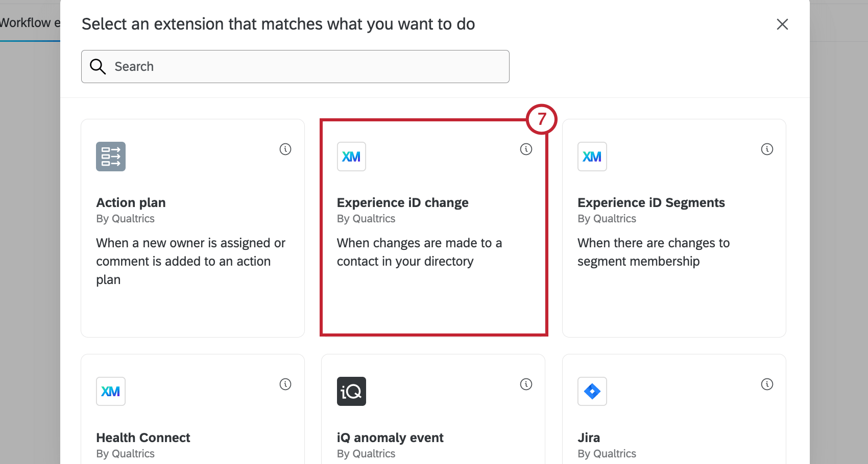 experience iD modifica dellevento selezionato
