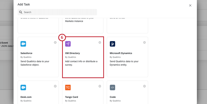 lattività di directory xm