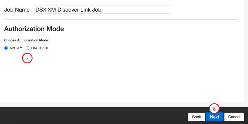 choosing the authentication method