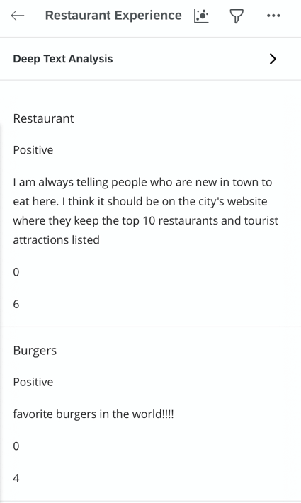 um widget rede de registros no aplicativo