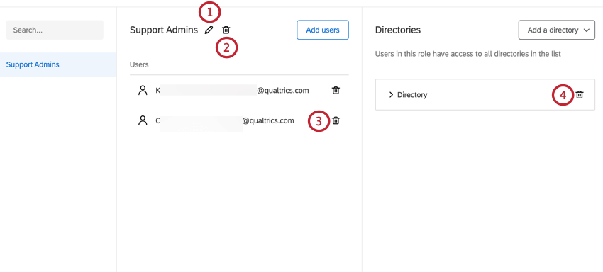 Bearbeiten einer Rolle