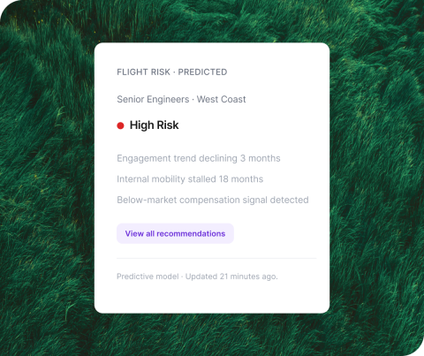 Flight risk warning