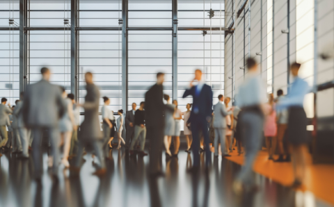 Related Resources Image of Crowded Professional Environment 