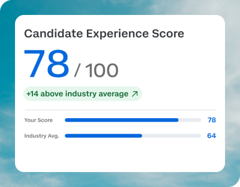 Candidate Experience Score - 78/100.