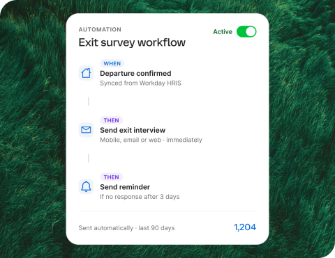 Exit interviews