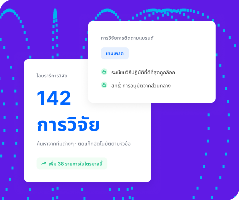 ก้าวทันความเร็วตลาด