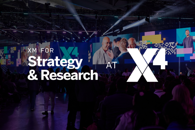 XM for Strategy & Research at X4.