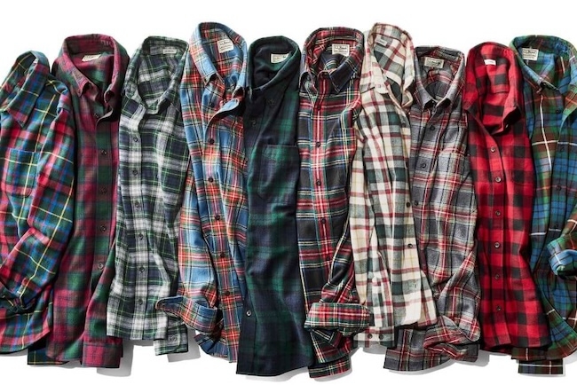 L.L. Bean flannels