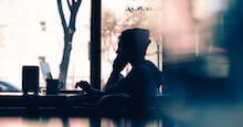 Person with a laptop