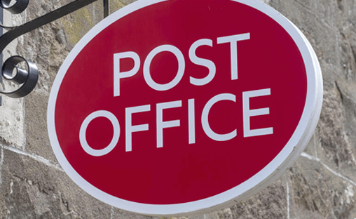 Post office card image