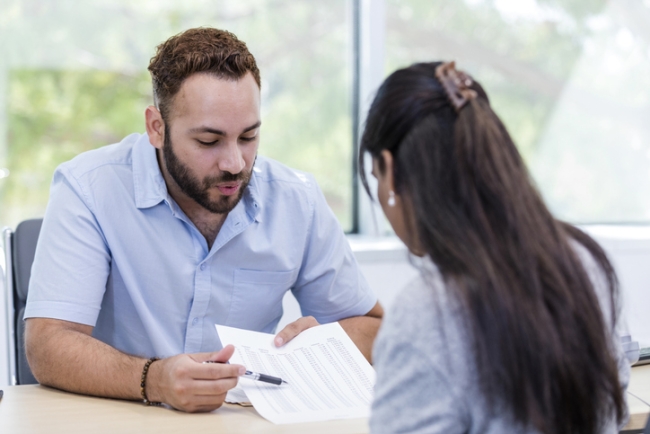 One on one meeting between manager and direct report.