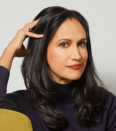 Headshot of Priya Parker, facilitator, strategic advisor, acclaimed author of The Art of Gathering