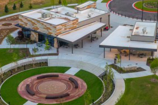 Cherokee Nation aerial shot