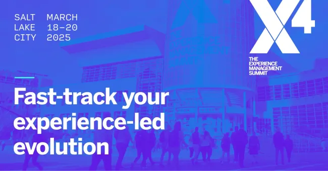Fast-track your experience-led evolution at X4 in Salt Lake City on March 18-20, 2025
