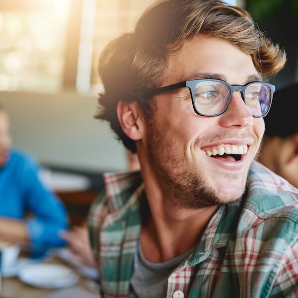 Happy customer with improved NPS score