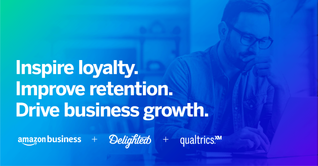 Qualtrics Announces Instant Customer Feedback, a New Amazon Business Prime Benefit, Powered by Delighted
