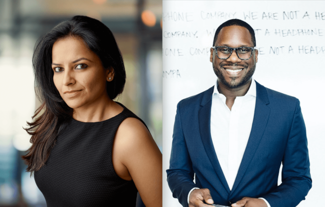 Ritu Bhargava and Omar Johnson