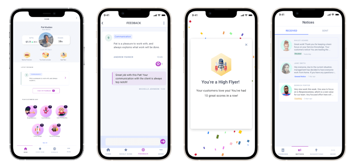 Phone surveys enabling frontline employees