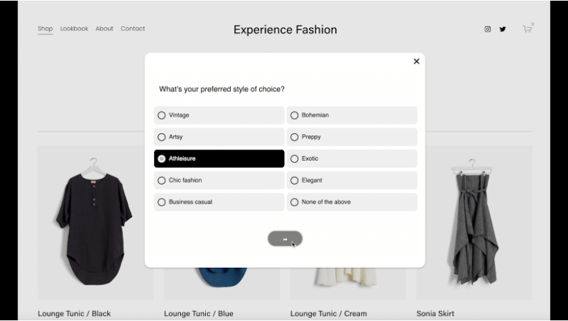 Clothing survey