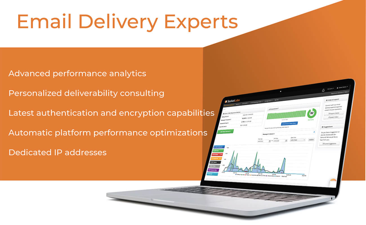 Email delivery experts banner