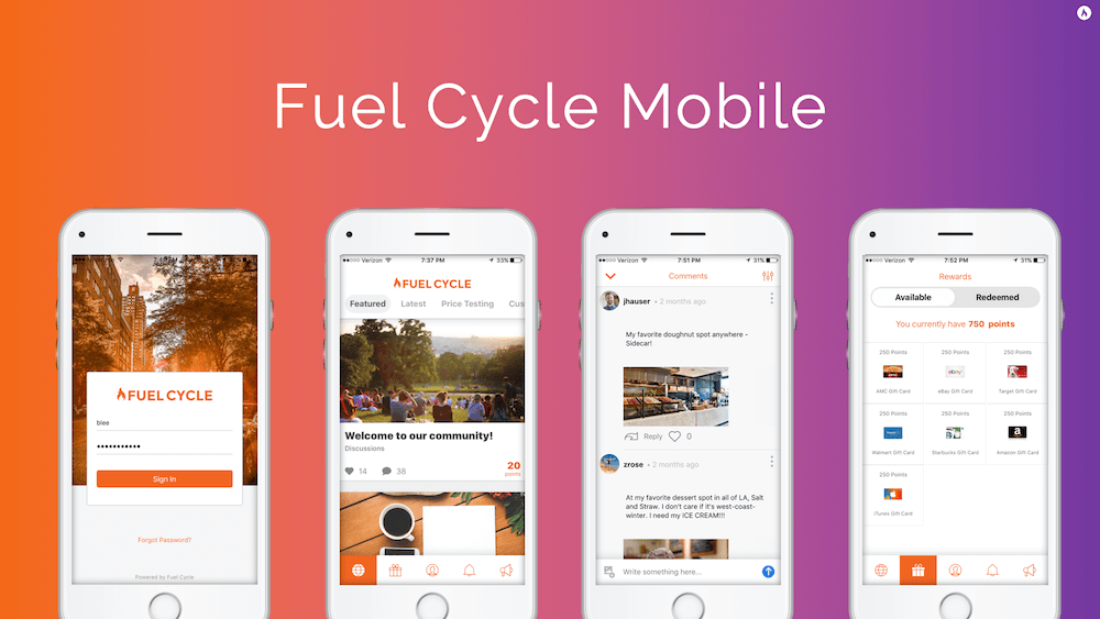 Fuel cycle mobile
