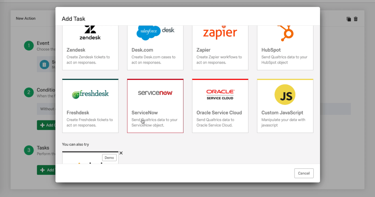 Qualtrics intregrations