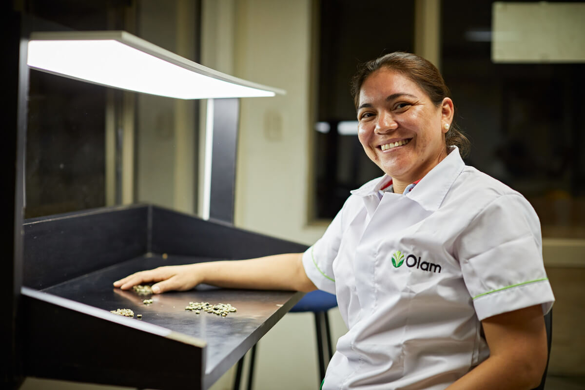 Olam employee