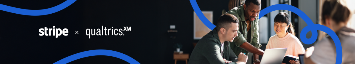 stripe x qualtrics header